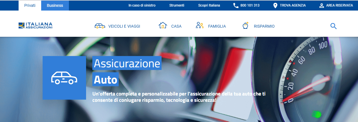 assicurazione auto italiana assicurazioni