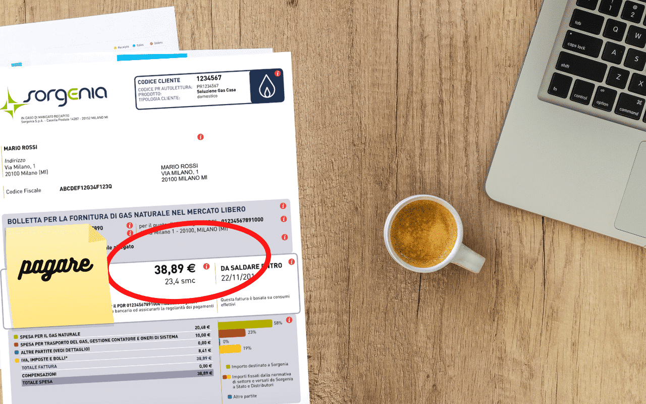 bolletta sorgenia