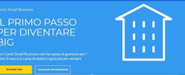 Conto Small Business Banca Sella