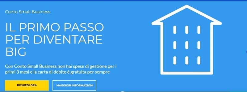 Conto Small Business Banca Sella