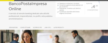 bancoposta impresa on line