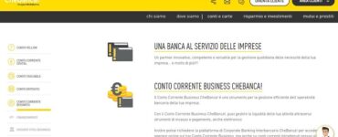conto chebanca business