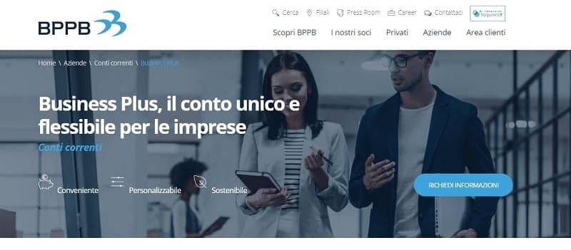 Conto Business Plus di Banca Popolare di Puglia e Basilicata