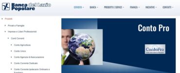 Conto Pro Studio Banca Popolare del Lazio