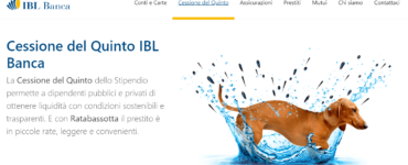 cessione del quinto ibl