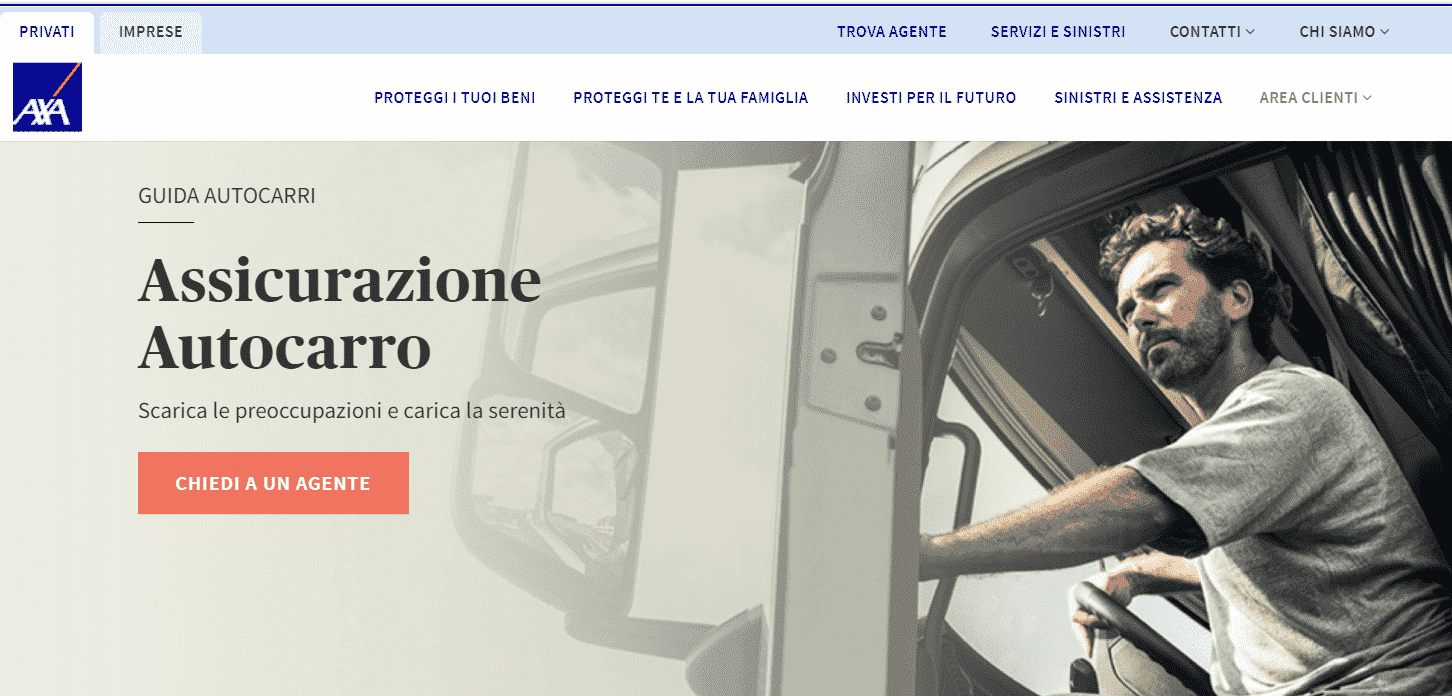 assicurazione autocarro axa