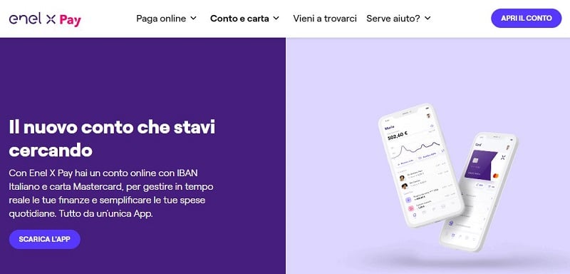 Conto Enel X Pay