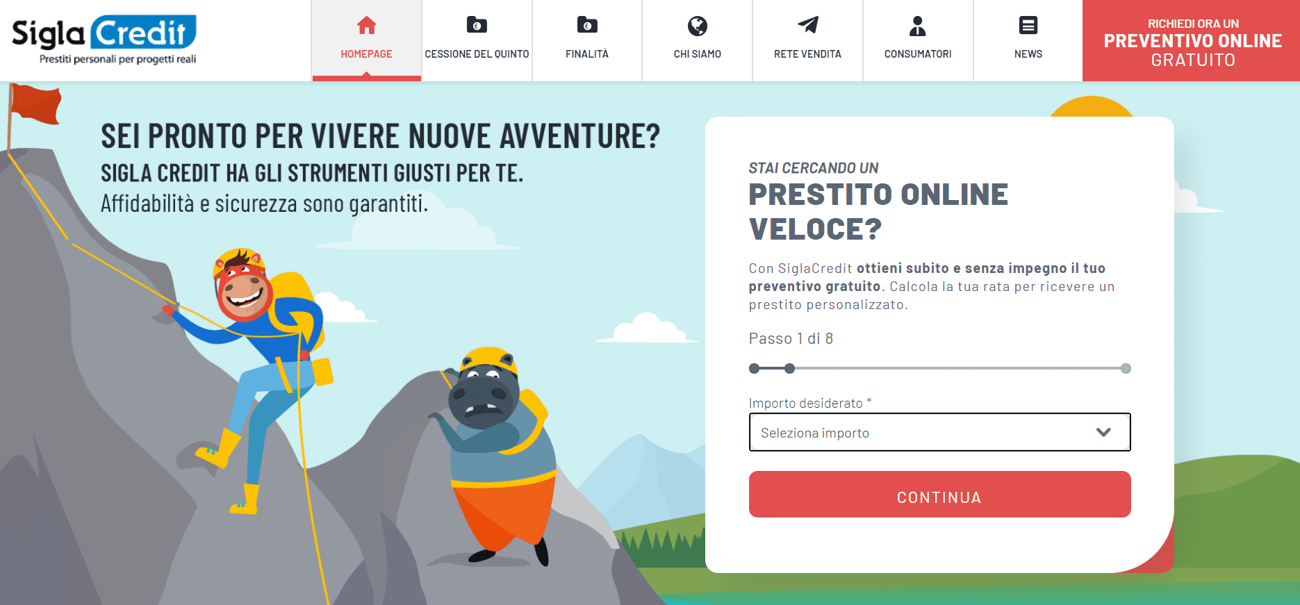 cessione del quinto sigla credit