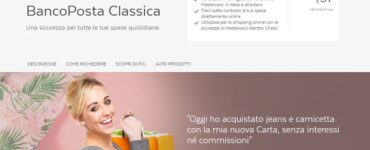 Carta di credito Poste