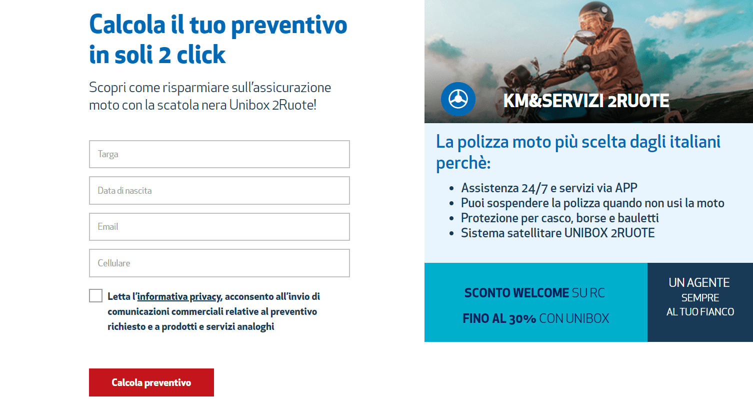 assicurazione moto unipolsai