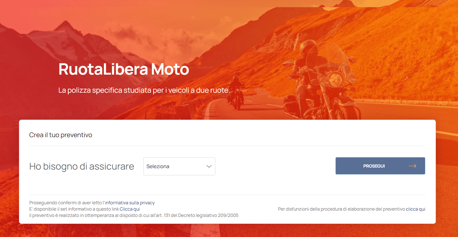 assicurazione moto sara